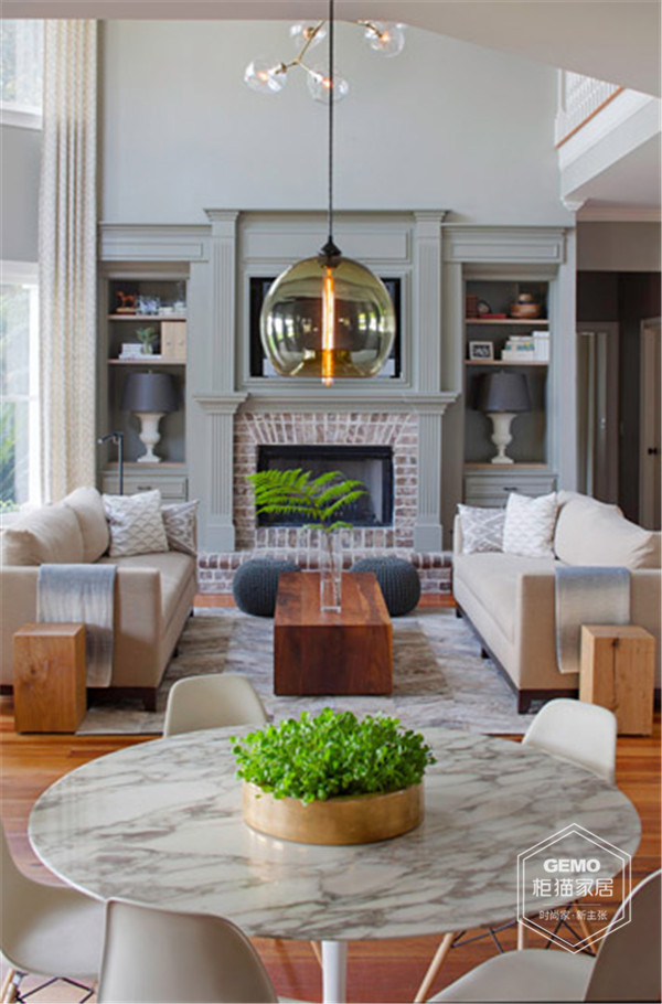 沙發茶幾軟裝設計