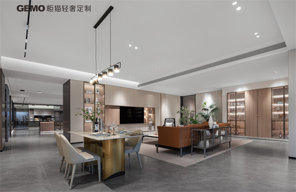 輕奢風客餐廳如何設計好