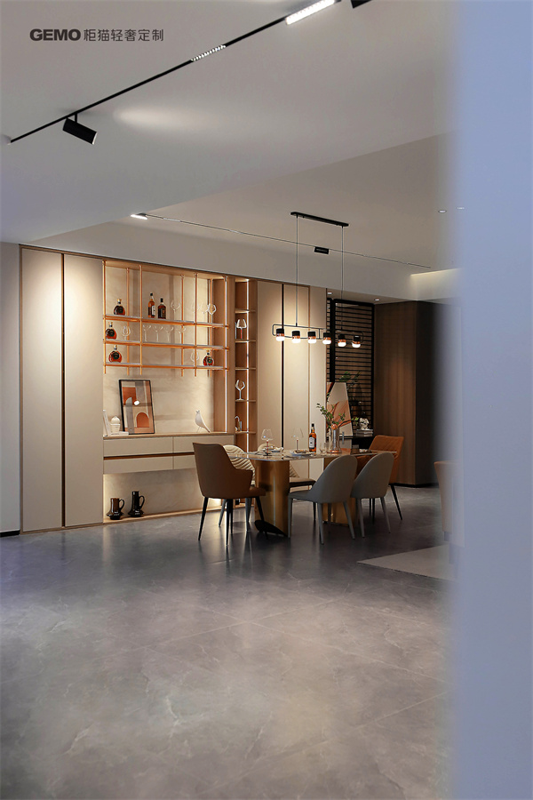 輕奢風客餐廳如何設計好